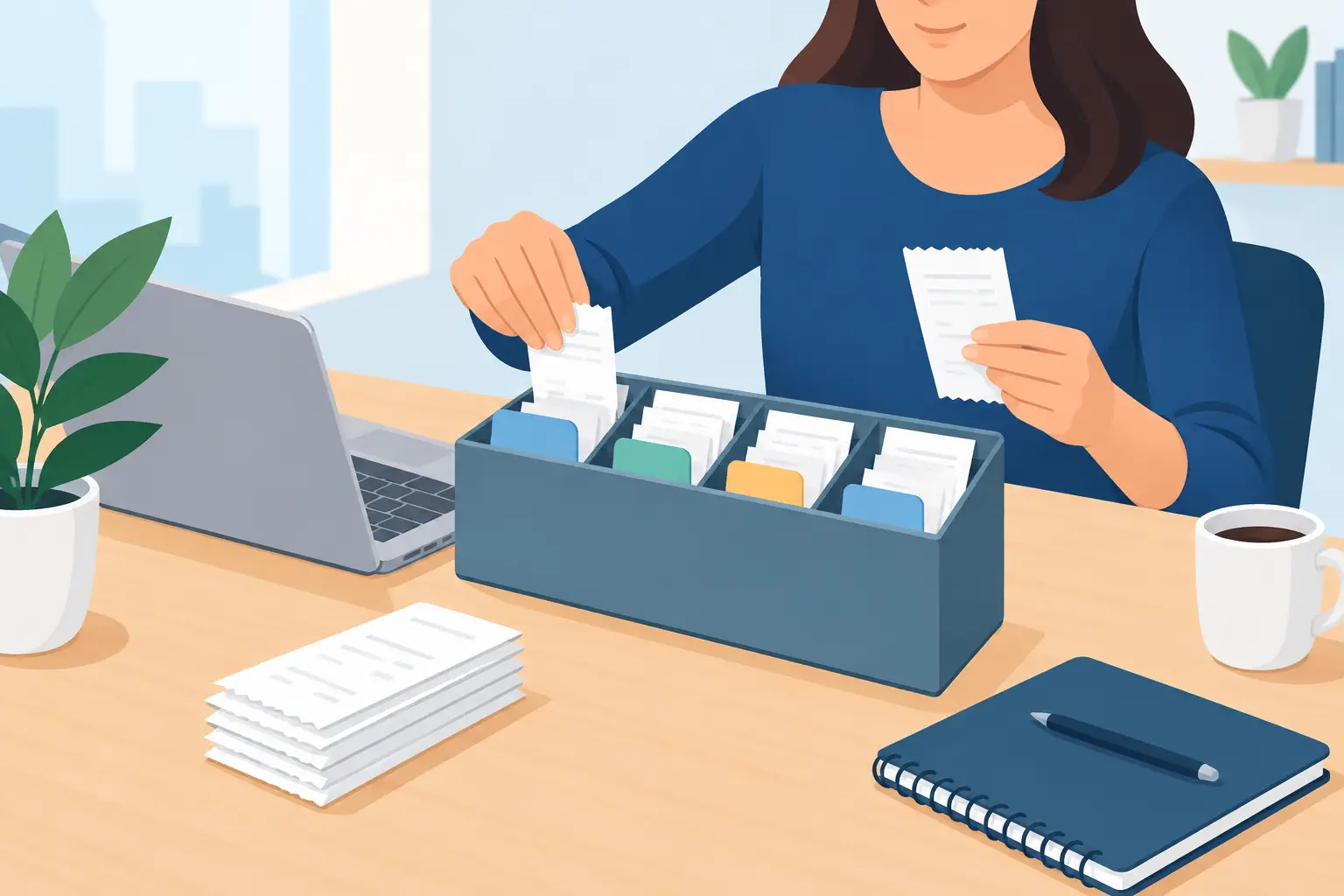 How to Organize Business Receipts Without the Rush